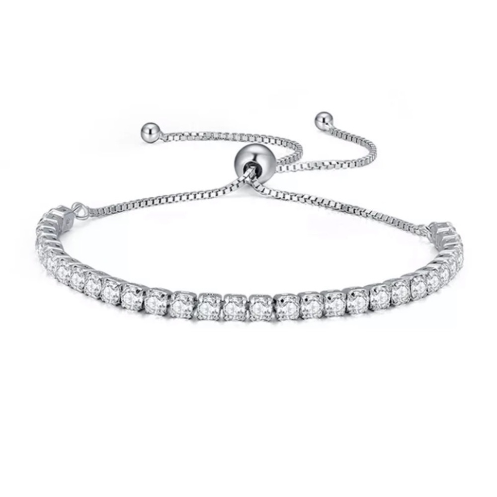 Silver adjustable Bracelet